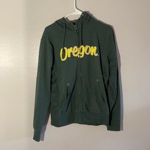 Oregon Ducks zip-up